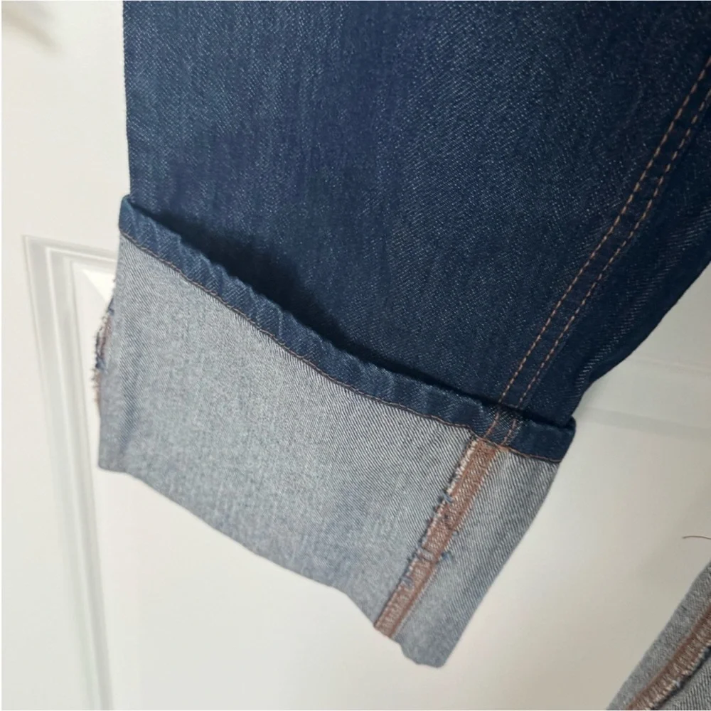 Women's High-Rise Straight Leg Wide Cuff Jeans - kate spade new york